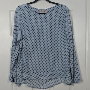 Philosophy Polka Dot Blouse